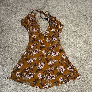 Forever 21 Flower Mini Dress